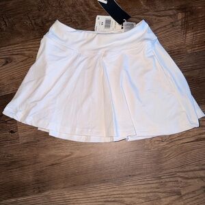 Adidas White Athletic Skirt